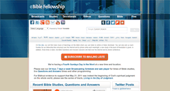 Desktop Screenshot of ebiblefellowship.com